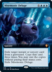 Mnemonic Deluge (Extended Art) [Commander Legends] | Spectrum Games