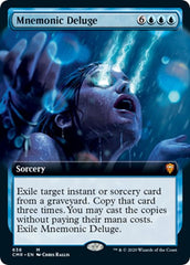 Mnemonic Deluge (Extended Art) [Commander Legends] | Spectrum Games
