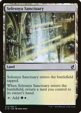 Selesnya Sanctuary [Commander 2019] | Spectrum Games