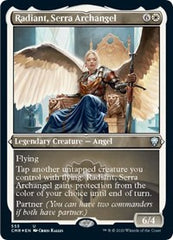 Radiant, Serra Archangel (Foil Etched) [Commander Legends] | Spectrum Games