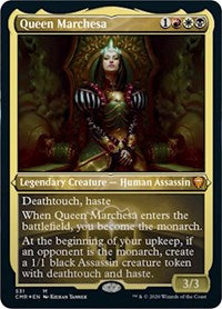 Queen Marchesa (Foil Etched) [Commander Legends] | Spectrum Games