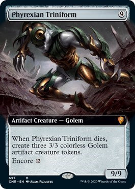 Phyrexian Triniform (Extended Art) [Commander Legends] | Spectrum Games