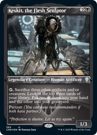 Keskit, the Flesh Sculptor (Foil Etched) [Commander Legends] | Spectrum Games