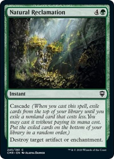 Natural Reclamation [Commander Legends] | Spectrum Games
