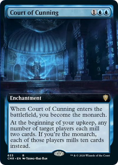 Court of Cunning (Extended Art) [Commander Legends] | Spectrum Games