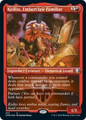 Kediss, Emberclaw Familiar (Foil Etched) [Commander Legends] | Spectrum Games