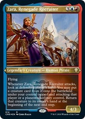 Zara, Renegade Recruiter (Foil Etched) [Commander Legends] | Spectrum Games