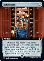 Scroll Rack (Extended Art) [Commander Legends] | Spectrum Games