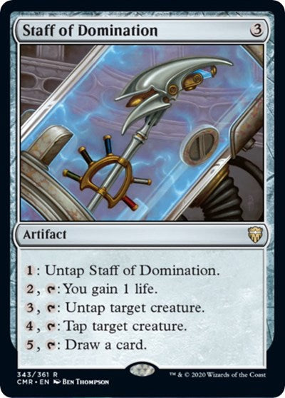 Staff of Domination [Commander Legends] | Spectrum Games