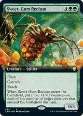 Sweet-Gum Recluse (Extended Art) [Commander Legends] | Spectrum Games
