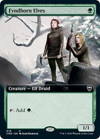 Fyndhorn Elves (Extended Art) [Commander Legends] | Spectrum Games