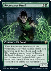 Rootweaver Druid (Extended Art) [Commander Legends] | Spectrum Games