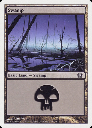 Swamp (340) [Eighth Edition] | Spectrum Games