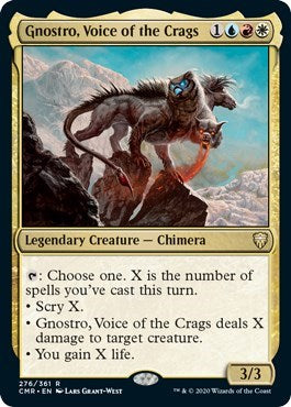 Gnostro, Voice of the Crags [Commander Legends] | Spectrum Games