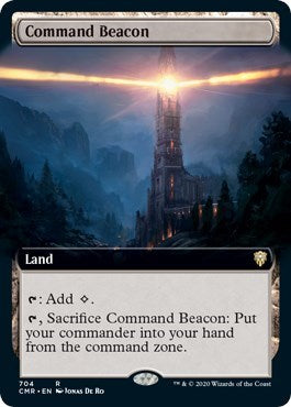 Command Beacon (Extended Art) [Commander Legends] | Spectrum Games