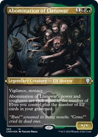 Abomination of Llanowar (Foil Etched) [Commander Legends] | Spectrum Games