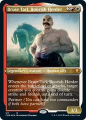 Bruse Tarl, Boorish Herder (Foil Etched) [Commander Legends] | Spectrum Games