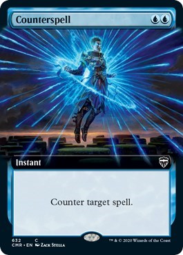 Counterspell (Extended Art) [Commander Legends] | Spectrum Games