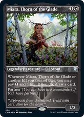 Miara, Thorn of the Glade (Foil Etched) [Commander Legends] | Spectrum Games