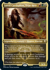 Jared Carthalion, True Heir (Foil Etched) [Commander Legends] | Spectrum Games