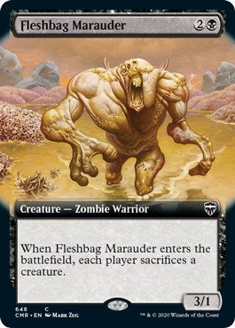 Fleshbag Marauder (Extended Art) [Commander Legends] | Spectrum Games