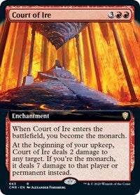 Court of Ire (Extended Art) [Commander Legends] | Spectrum Games