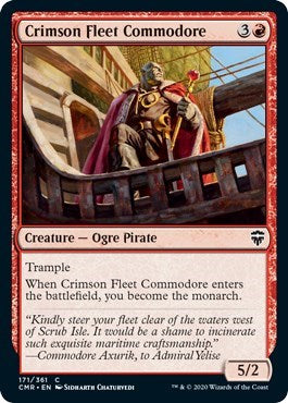 Crimson Fleet Commodore [Commander Legends] | Spectrum Games