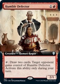 Humble Defector (Extended Art) [Commander Legends] | Spectrum Games