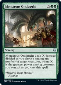 Monstrous Onslaught [Commander Legends] | Spectrum Games