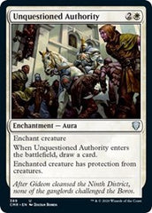 Unquestioned Authority [Commander Legends] | Spectrum Games