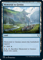 Memorial to Genius [Commander Legends] | Spectrum Games