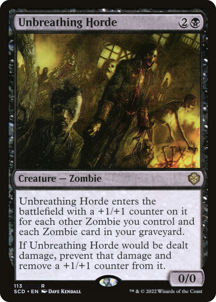 Unbreathing Horde [Starter Commander Decks] | Spectrum Games