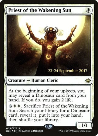 Priest of the Wakening Sun [Ixalan Promos] | Spectrum Games