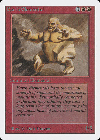 Earth Elemental [Unlimited Edition] | Spectrum Games