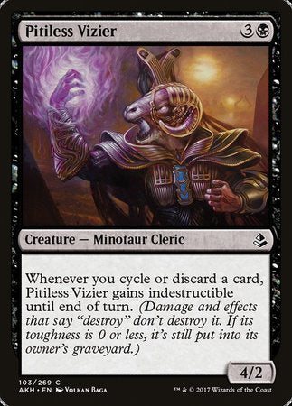 Pitiless Vizier [Amonkhet] | Spectrum Games