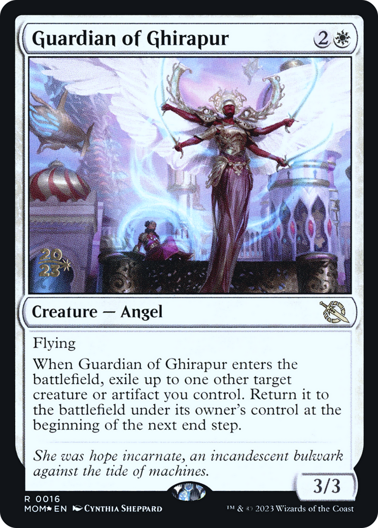 Guardian of Ghirapur [March of the Machine Prerelease Promos] | Spectrum Games