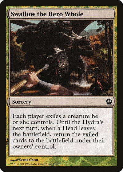 Swallow the Hero Whole [Hero's Path Promos] | Spectrum Games
