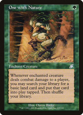 One with Nature [Scourge] | Spectrum Games