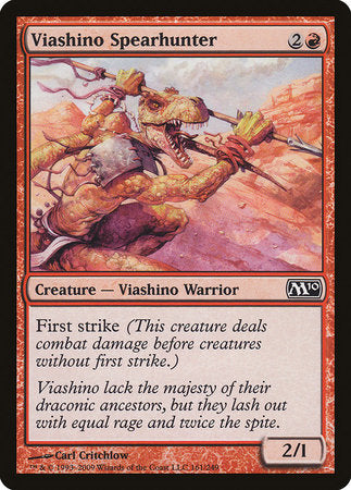 Viashino Spearhunter [Magic 2010] | Spectrum Games