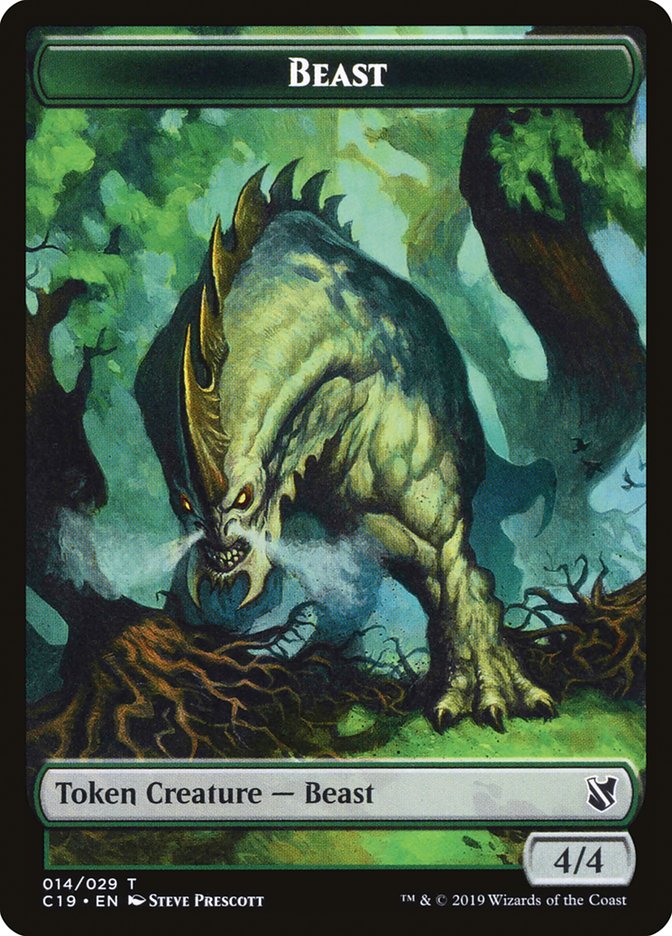 Beast (014/029) [Commander 2019 Tokens] | Spectrum Games