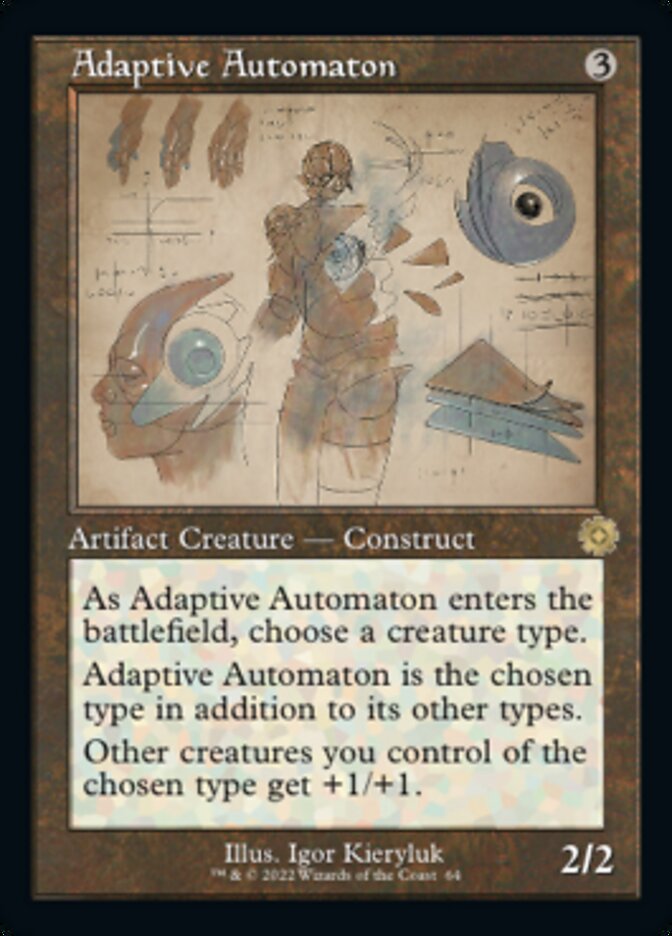 Adaptive Automaton (Retro Schematic) [The Brothers' War Retro Artifacts] | Spectrum Games