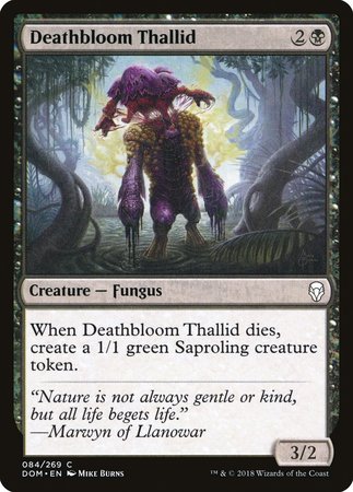 Deathbloom Thallid [Dominaria] | Spectrum Games