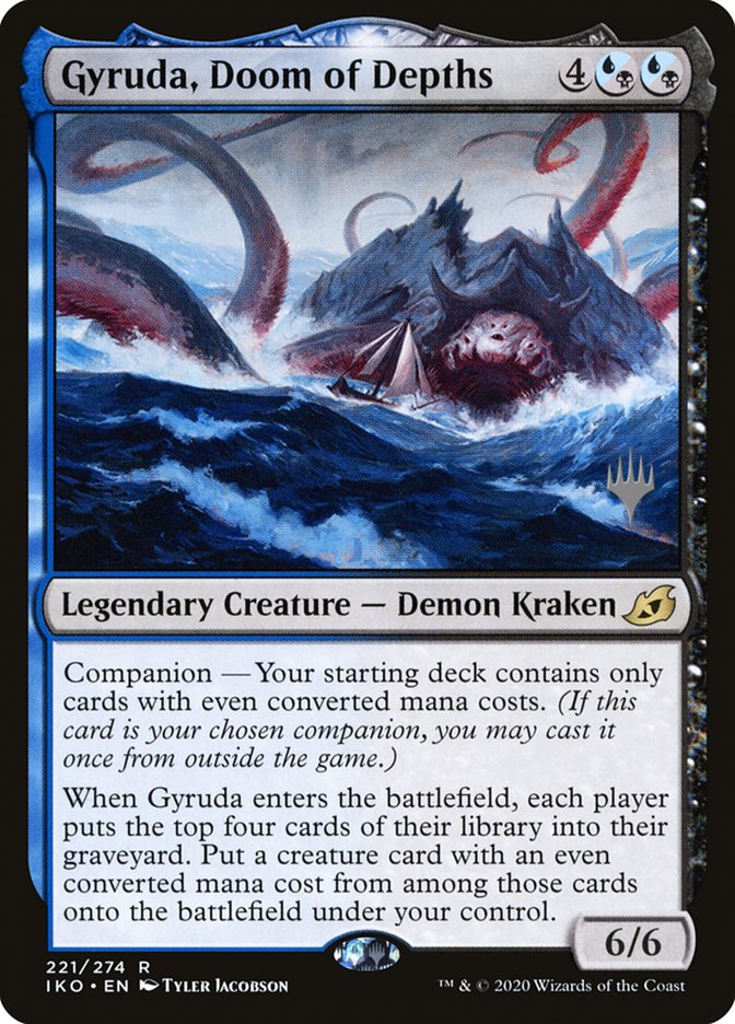 Gyruda, Doom of Depths (Promo Pack) [Ikoria: Lair of Behemoths Promos] | Spectrum Games