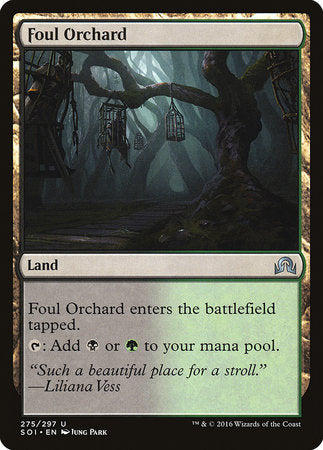 Foul Orchard [Shadows over Innistrad] | Spectrum Games