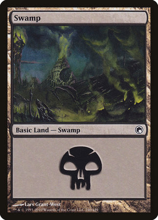 Swamp (240) [Scars of Mirrodin] | Spectrum Games