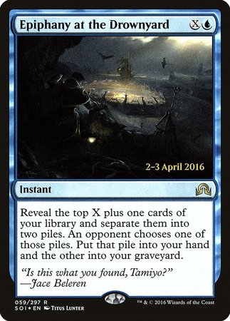 Epiphany at the Drownyard [Shadows over Innistrad Promos] | Spectrum Games