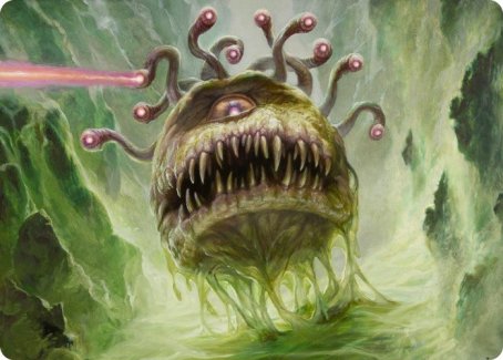 Beholder Art Card [Dungeons & Dragons: Adventures in the Forgotten Realms Art Series] | Spectrum Games