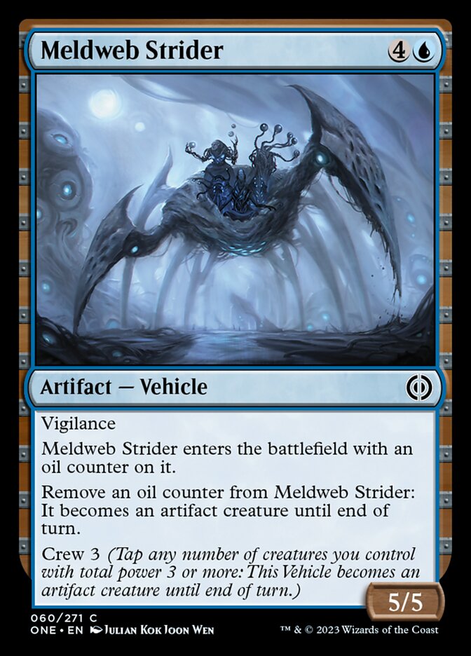Meldweb Strider [Phyrexia: All Will Be One] | Spectrum Games