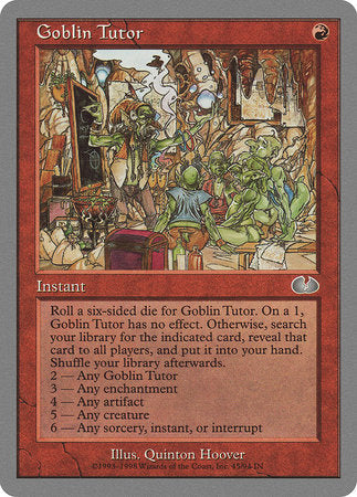 Goblin Tutor [Unglued] | Spectrum Games