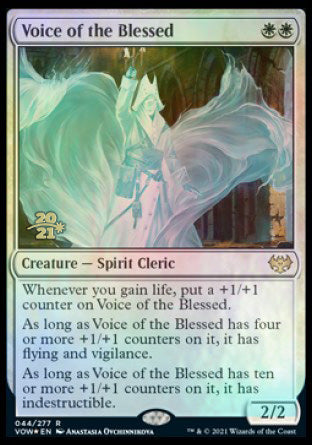 Voice of the Blessed [Innistrad: Crimson Vow Prerelease Promos] | Spectrum Games